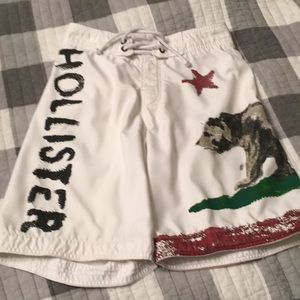 Men’s hollister swimming trunks/board shorts.